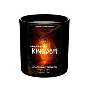 Abandoned Kingdom Crackling Firewood Candle - 14 Oz